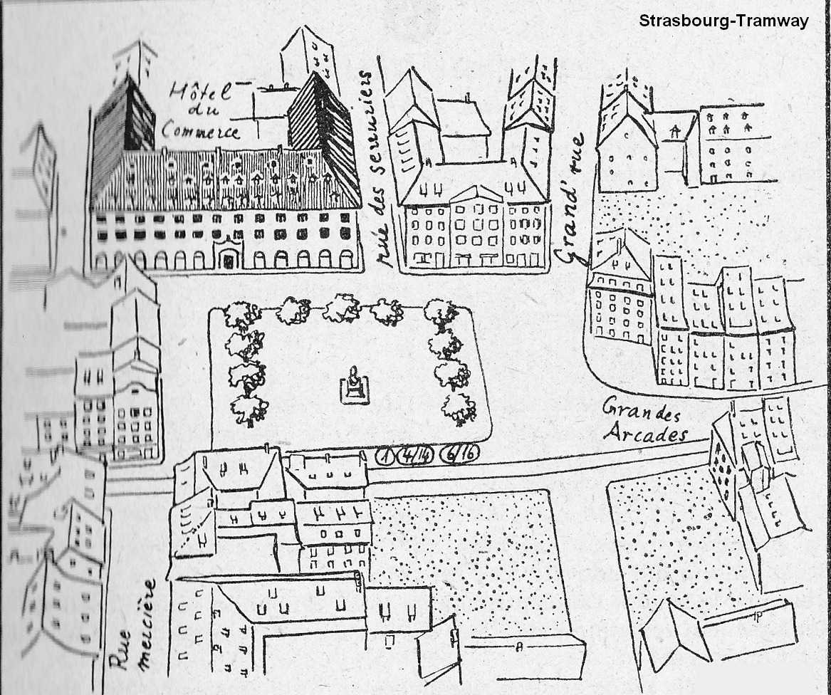 La Place Gutenberg.